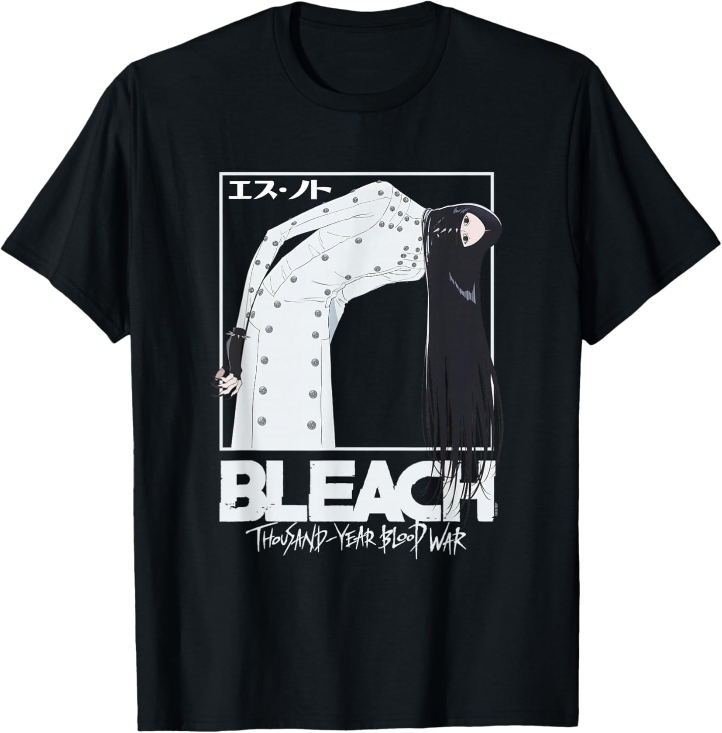 Bleach Thousand Year Blood War As Nodt Creepy Pose Anime T-Shirt - T-Shirt | Black