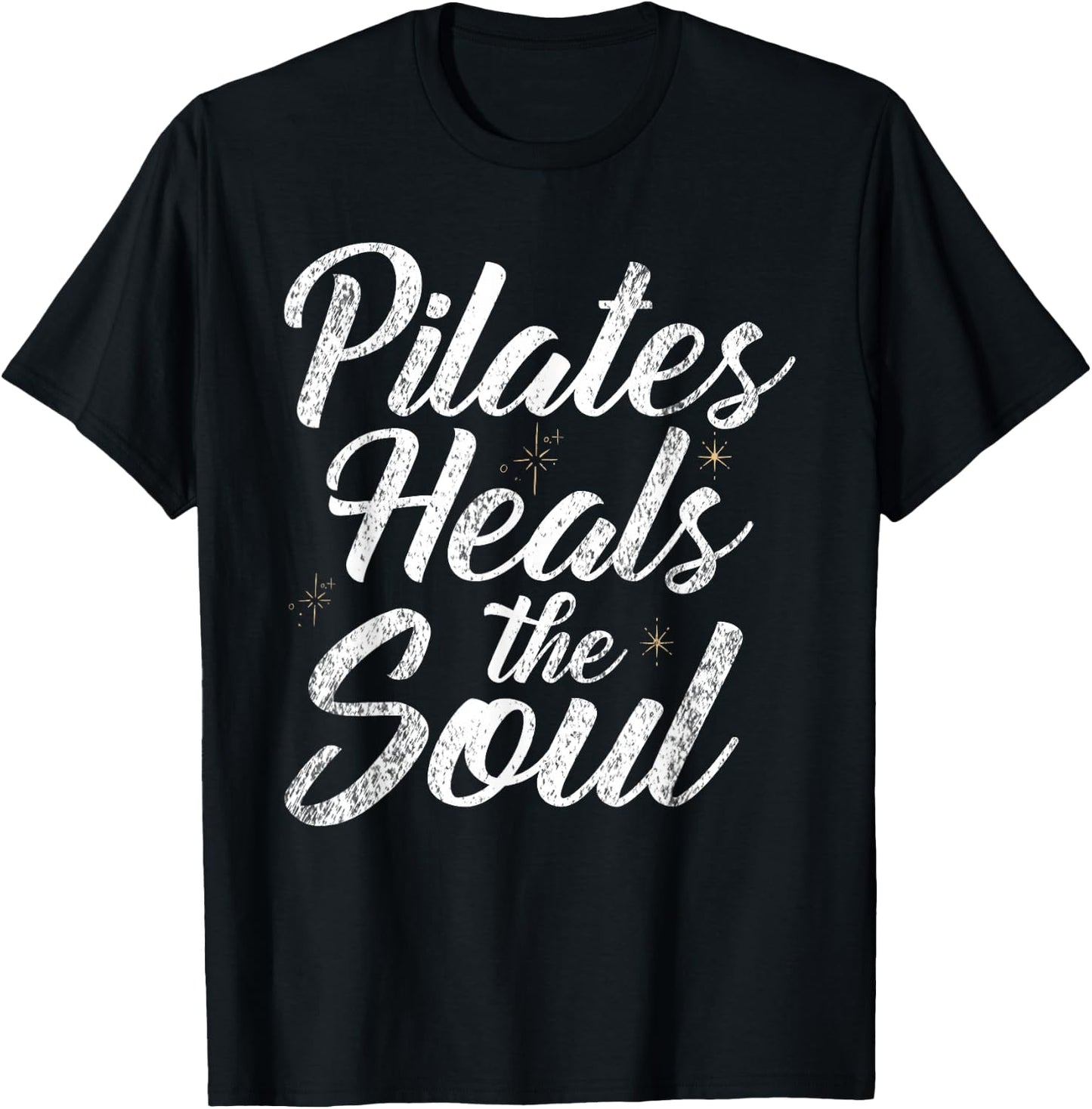 Pilates heals the Soul Pilates T-Shirt - T-Shirt | Black