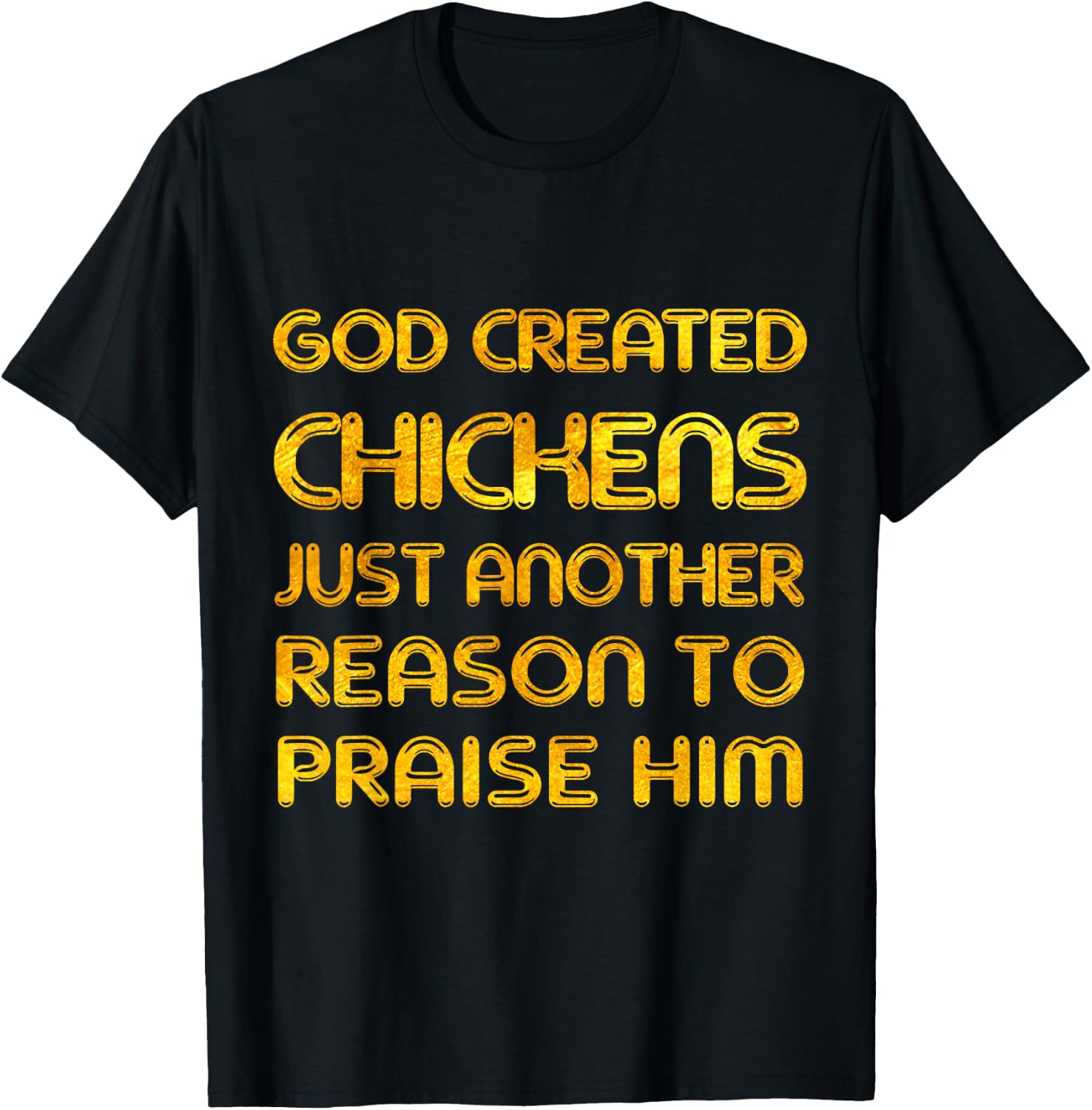 Funny Chicken Lover Farmer Christian Believer Jesus Love T-Shirt - T-Shirt | Black