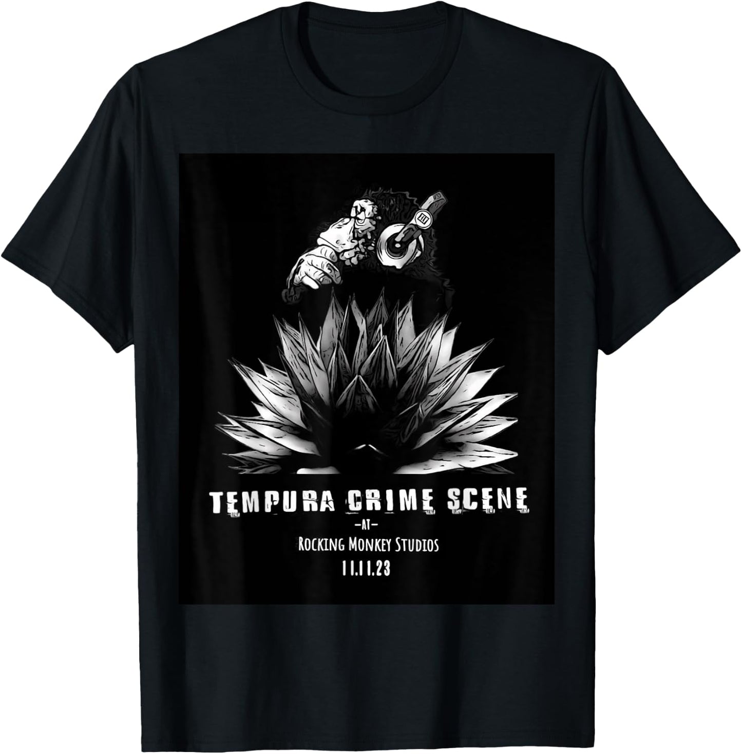 TCS Gig 11/11 at Rocking Monkey Studios T-Shirt - T-Shirt | Black