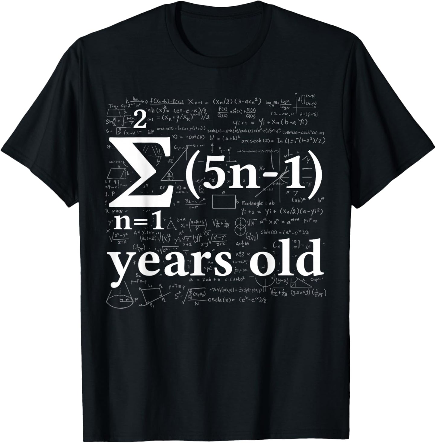 Math 13 Birthday Boy 13 yr 13 Year Old Boy 13th Birthday T-Shirt - T-Shirt | Black