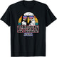 Ketchikan Alaska USA American Flag Men Women Kids Alaskan T-Shirt - T-Shirt | Black