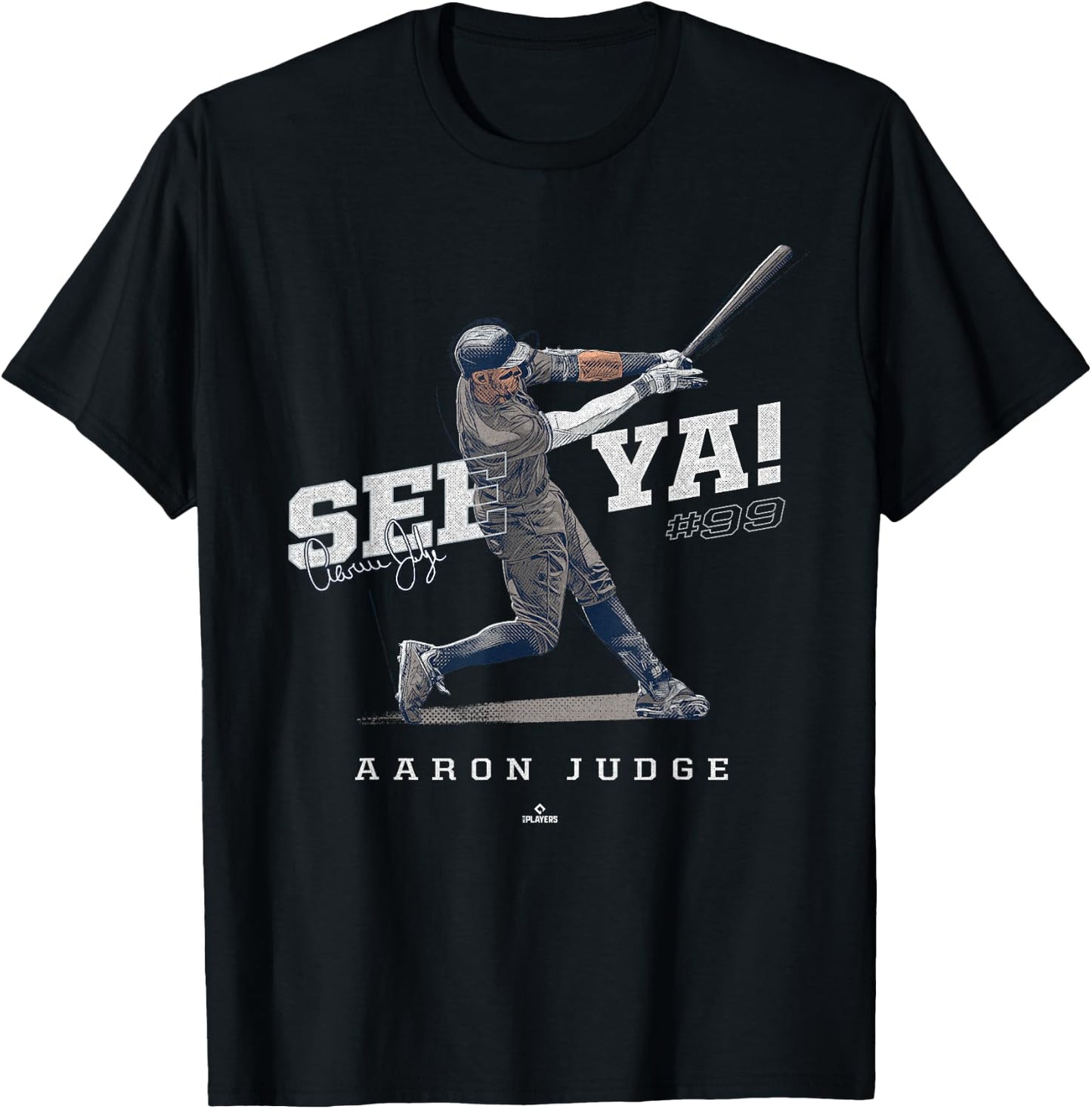 See Ya! Aaron Judge New York MLBPA T-Shirt - T-Shirt | Black