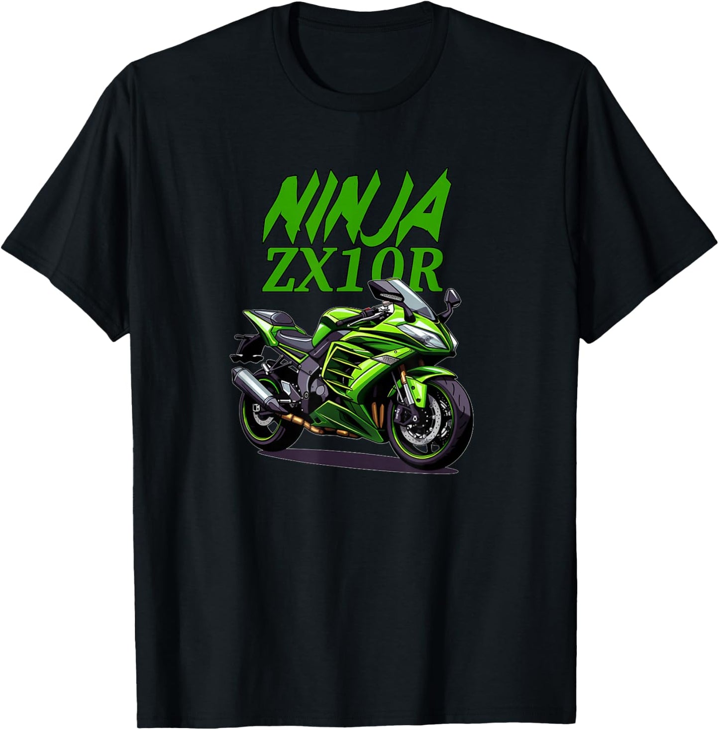 ZX10R Motorcycle T-Shirt - T-Shirt | Black
