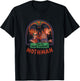 Steven Rhodes I Saw The Mothman Vintage Cryptid Dark Humor T-Shirt - T-Shirt | Black
