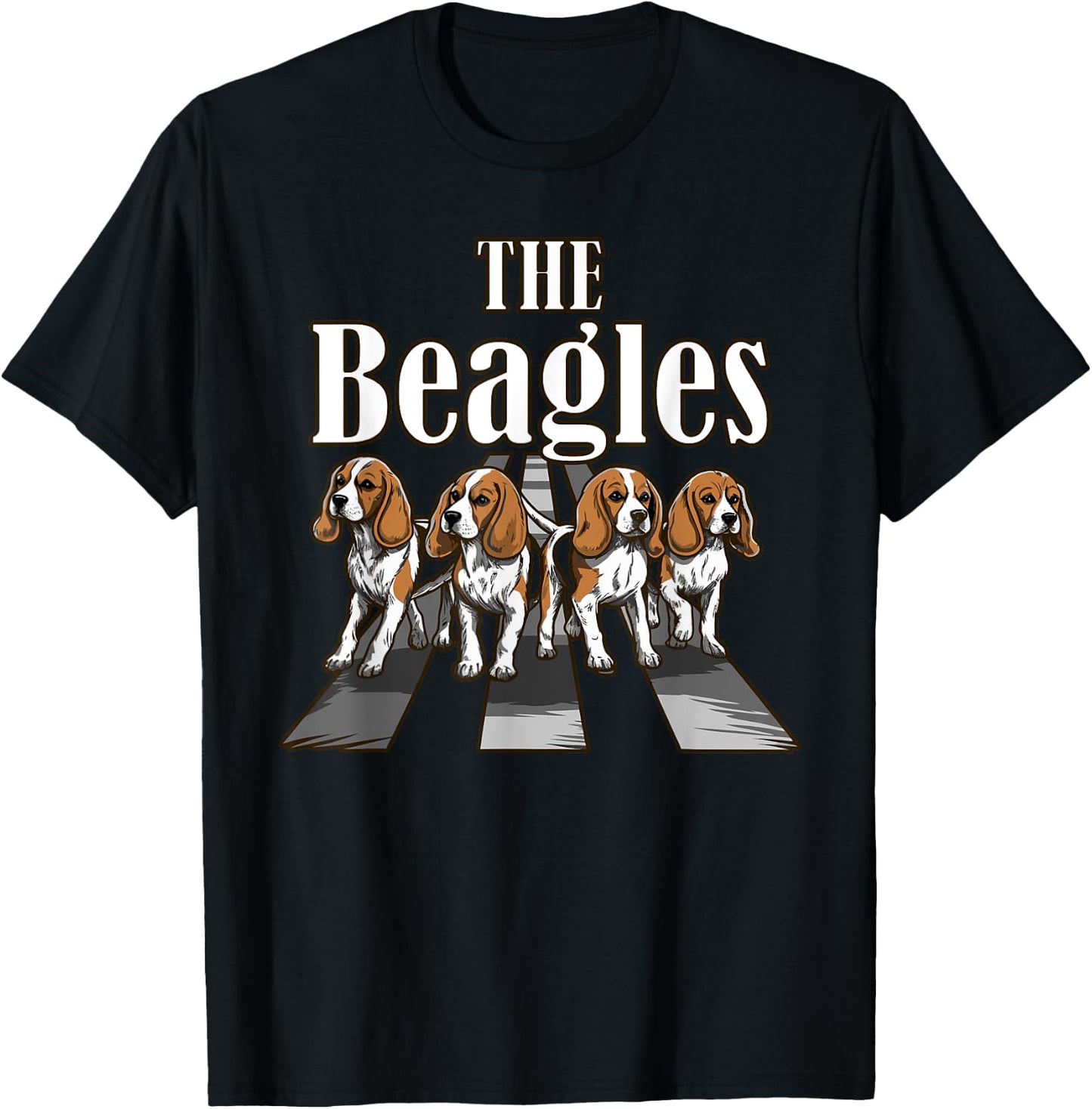 The Beagles - Dog Lover Beagle Lover Funny Beagle T-Shirt - T-Shirt | Black