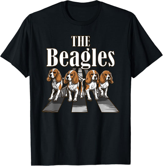 The Beagles - Dog Lover Beagle Lover Funny Beagle T-Shirt - T-Shirt | Black