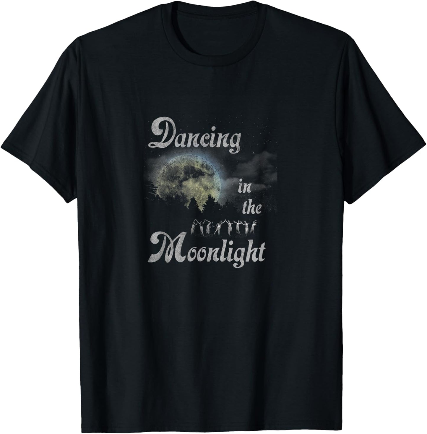 Trendy Dancing In The Moonlight T-Shirt - T-Shirt | Black