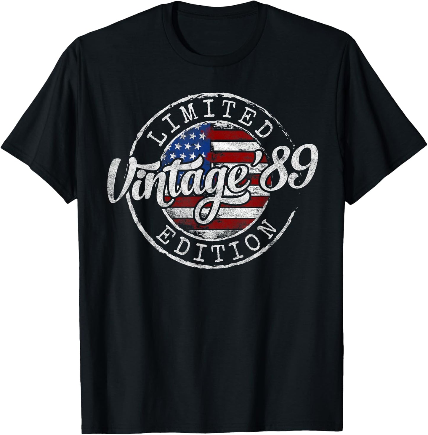 Vintage 1989 36th Birthday Gifts Women 36 Year Old T-Shirt - T-Shirt | Black
