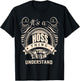 It's a HOSS thing you wouldn't understand Gifts T-Shirt - T-Shirt | Black