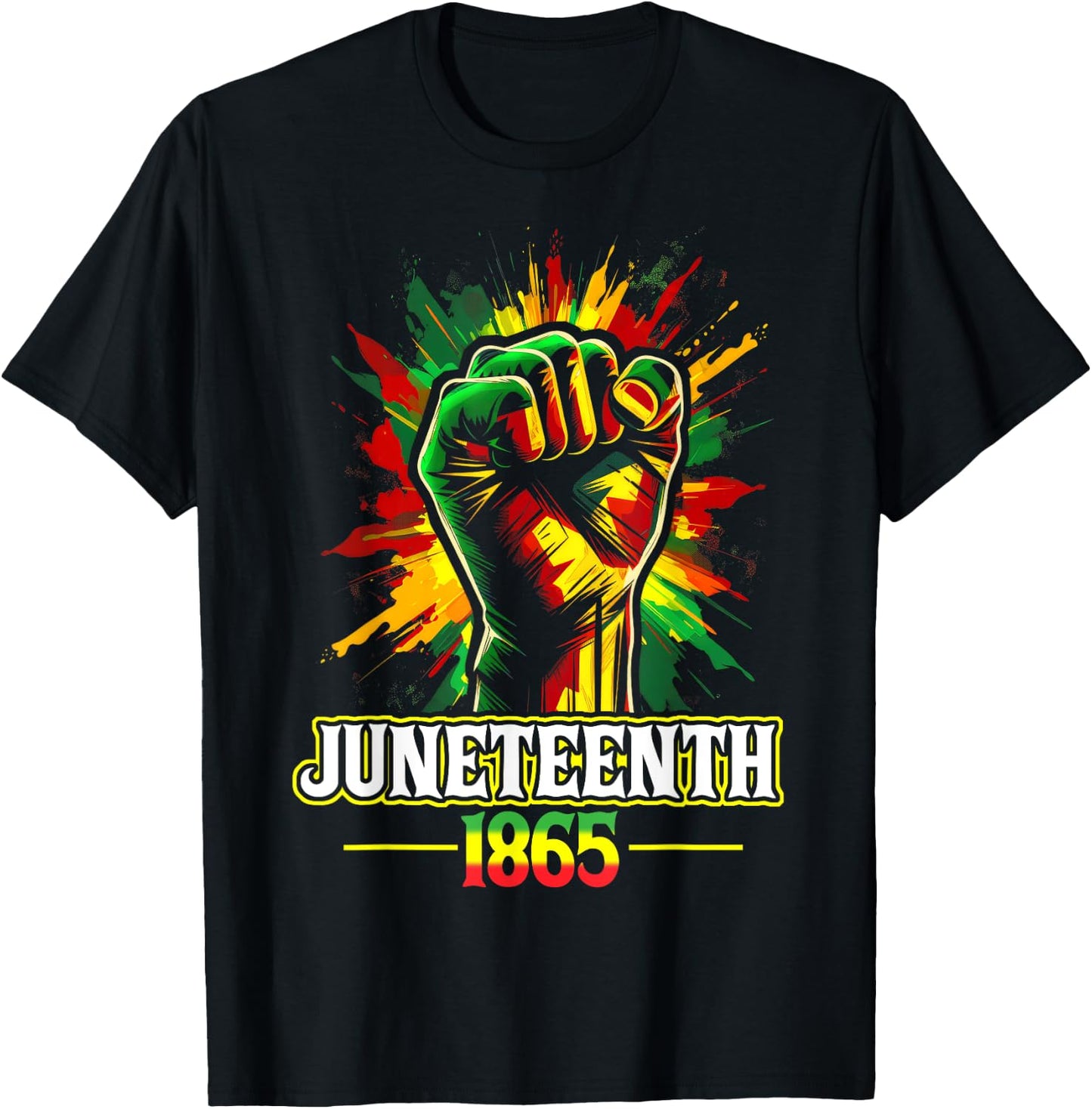 Juneteenth 1865 Black History African American Freedom T-Shirt - T-Shirt | Black