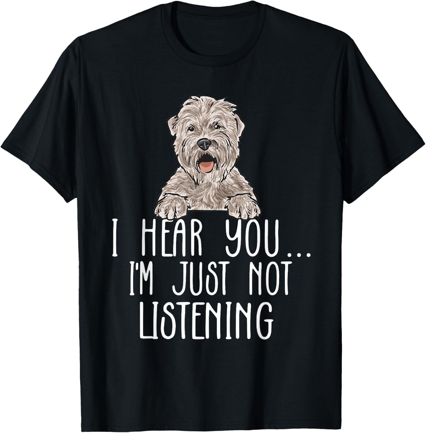 Wheaten Terrier Soft Coated Wheaten Terrier T-Shirt - T-Shirt | Black
