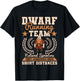 Dwarf Running Team Natural, Mythical Creatures, Monster T-Shirt - T-Shirt | Black