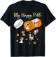My Happy Pills Sunflower Cows Lover Women Kids T-Shirt - T-Shirt | Black