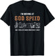 I'm Moving At God Speed Only God & My Mama Know Quote T-Shirt - T-Shirt | Black