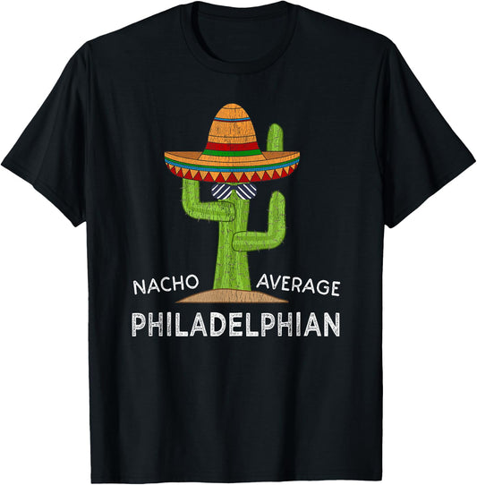 Native Philadelphian Meme | Funny Philadelphia PA Roots Home T-Shirt - T-Shirt | Black
