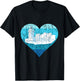 Winter Sport Vintage Sled Dog Snow Sleding Sleigh Mushing T-Shirt - T-Shirt | Black