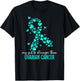 Ovarian Cancer Awareness T-Shirt - T-Shirt | Black
