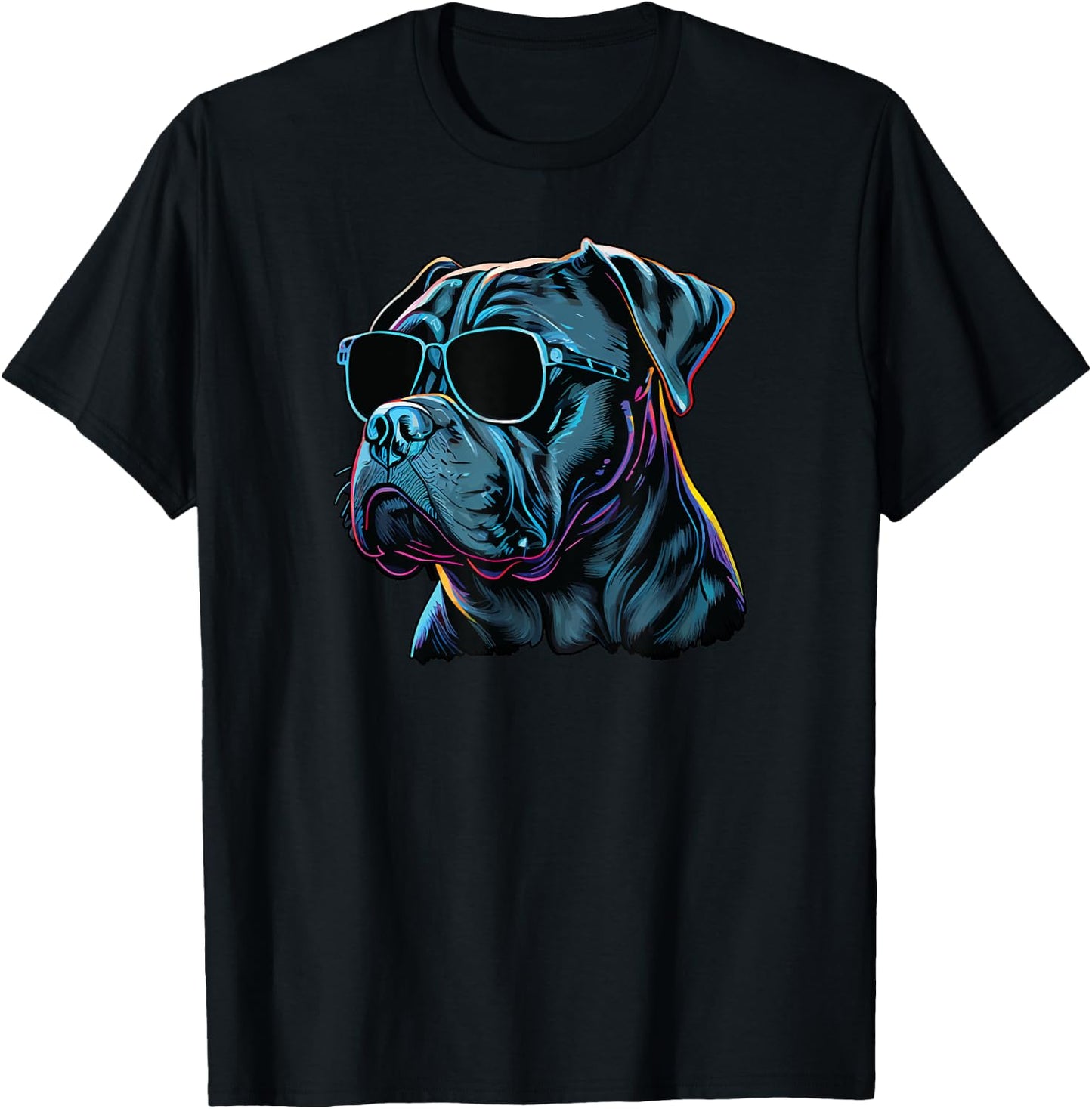Dad Mom Cool Dog Sunglasses - Cane Corso Women T-Shirt - T-Shirt | Black