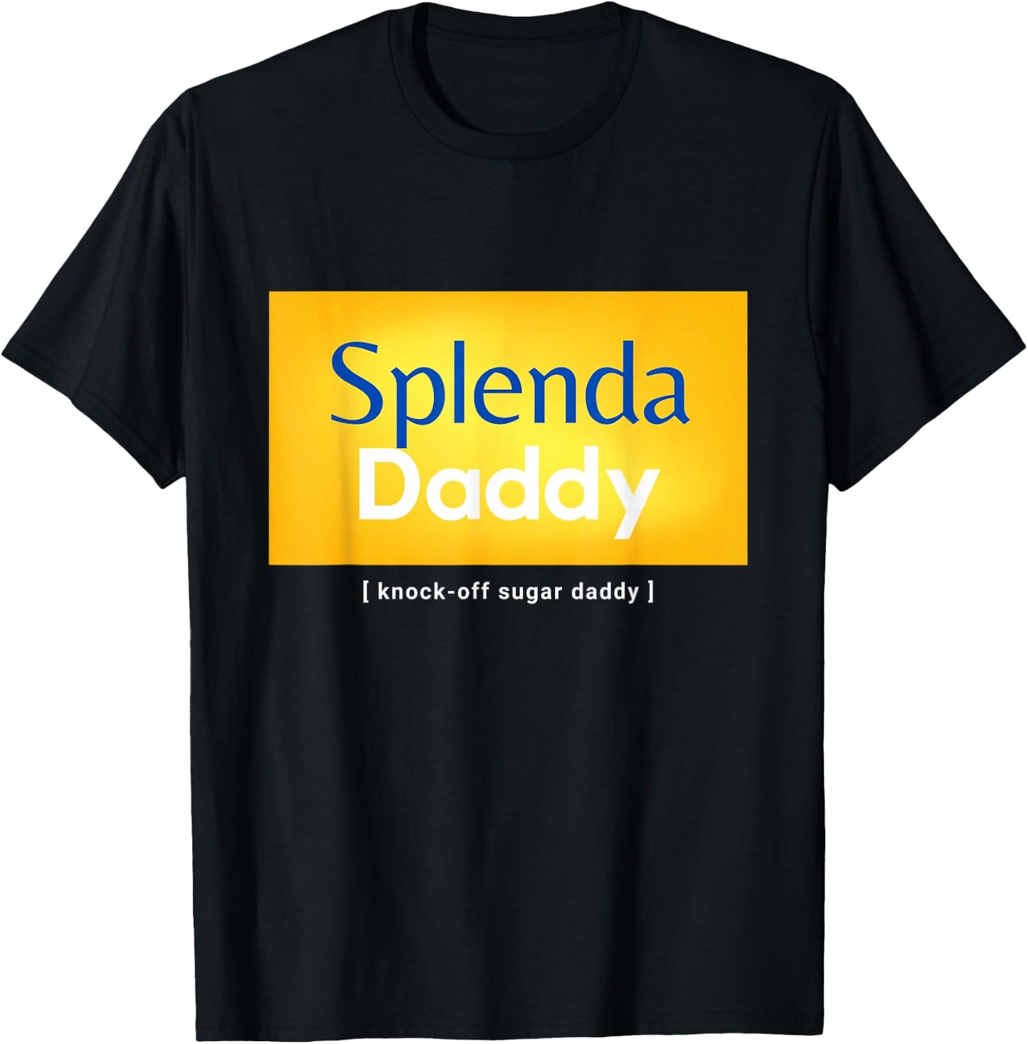 Knock-Off Sugar Daddy Funny T-Shirt - T-Shirt | Black