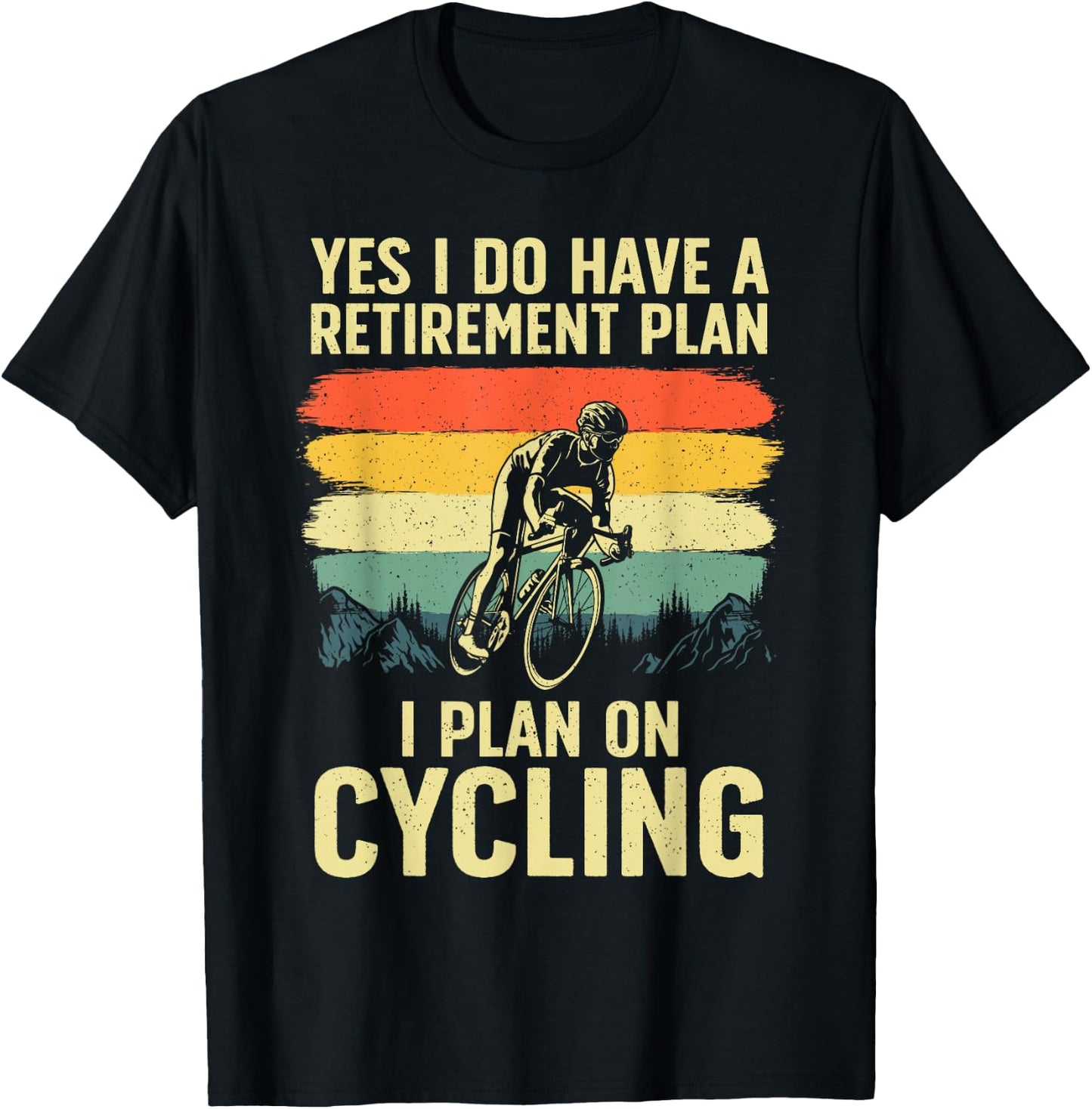 Funny Cycling Art Women Bicyclist Bike Racing Biker T-Shirt - T-Shirt | Black