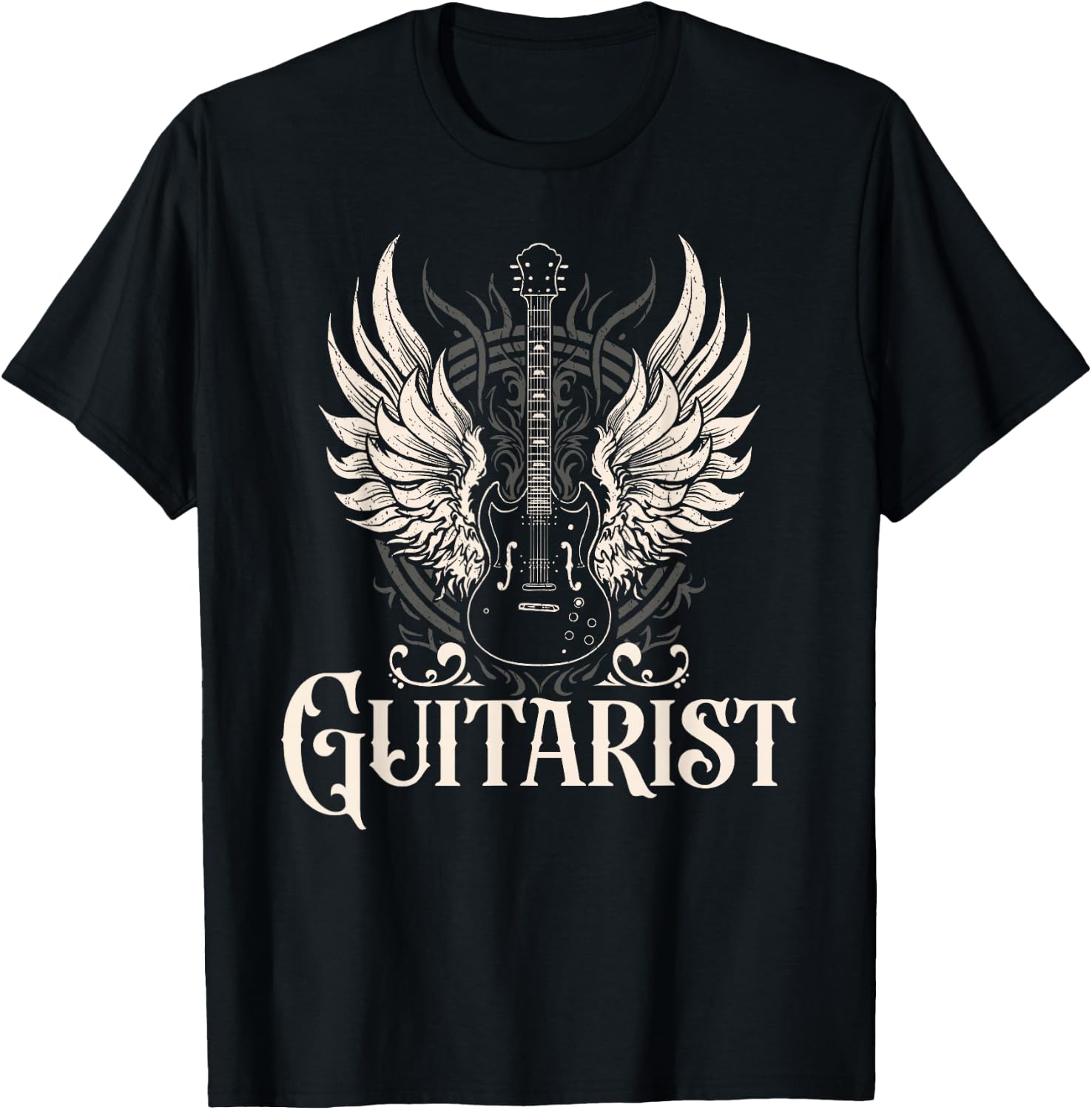 Guitarist, musician, guitar, guitar player T-Shirt - T-Shirt | Black