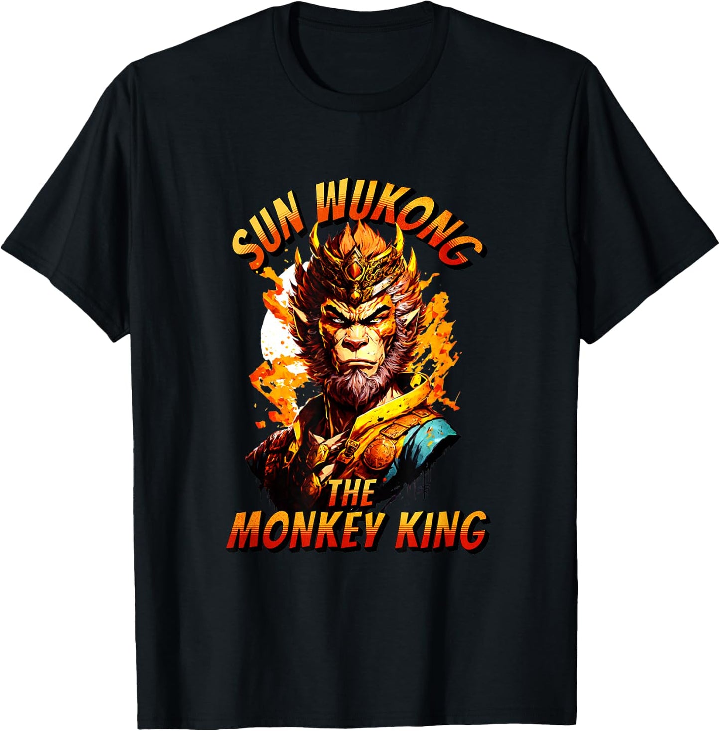 Sun Wukong - The Monkey King T-Shirt - T-Shirt | Black
