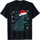 Funny Rabbit Christmas Costume Bunny Santa XMAS Humor T-Shirt - T-Shirt | Black