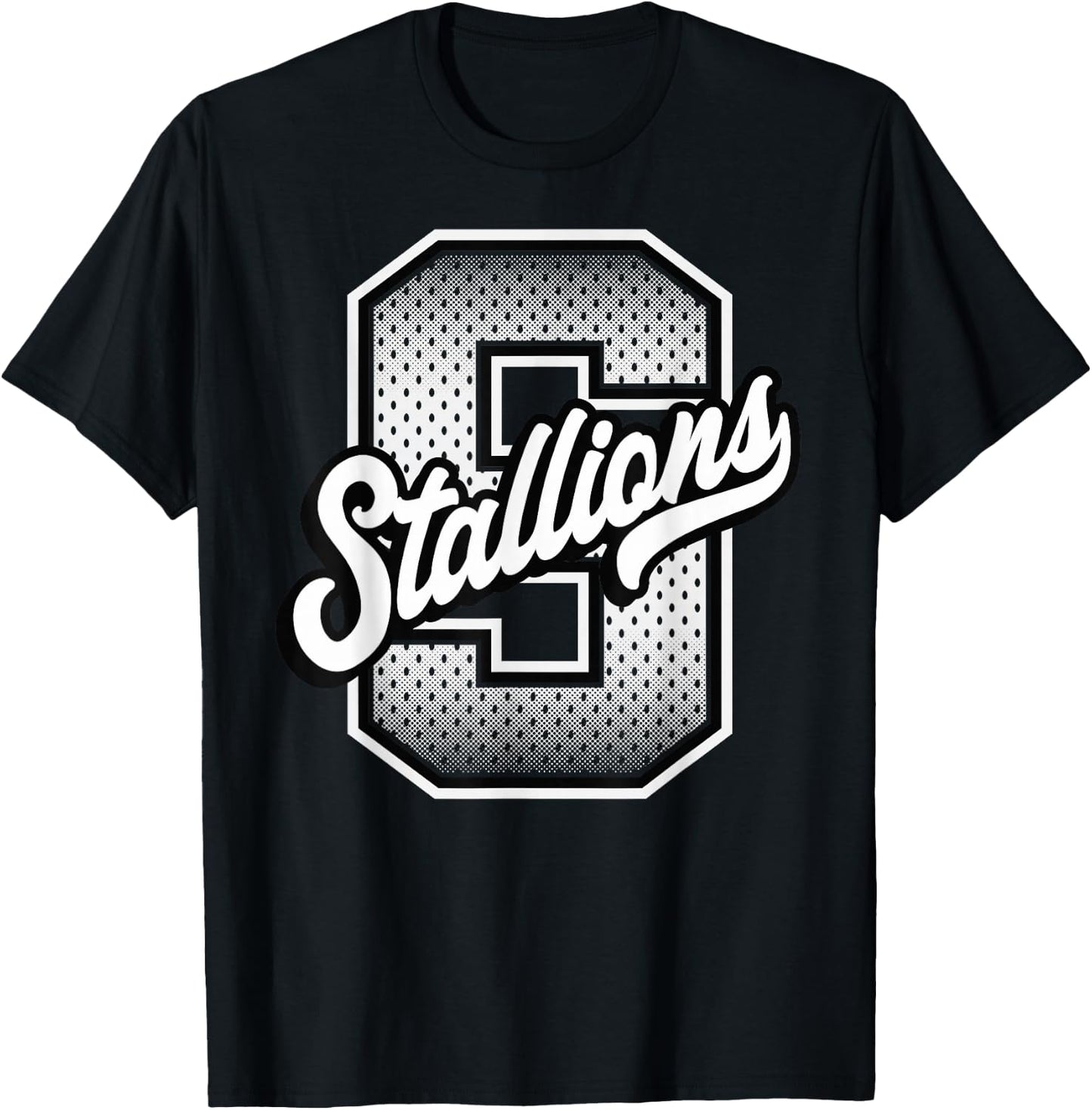 Stallions T-Shirt - T-Shirt | Black