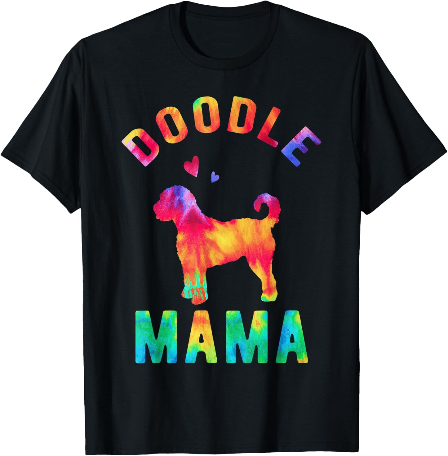 Doodle Mom Doodle Mama Goldendoodle Dog Lover T-Shirt - T-Shirt | Black