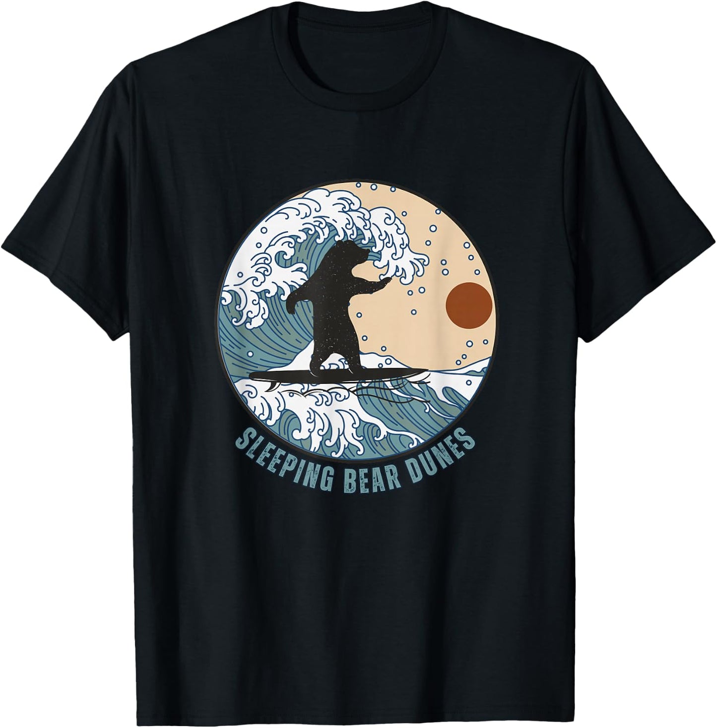 Sleeping Bear Dunes T-Shirt - T-Shirt | Black