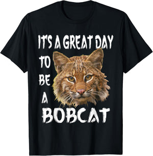 Bobcats School Sports Fan Team Spirit Great Day T-Shirt - T-Shirt | Black