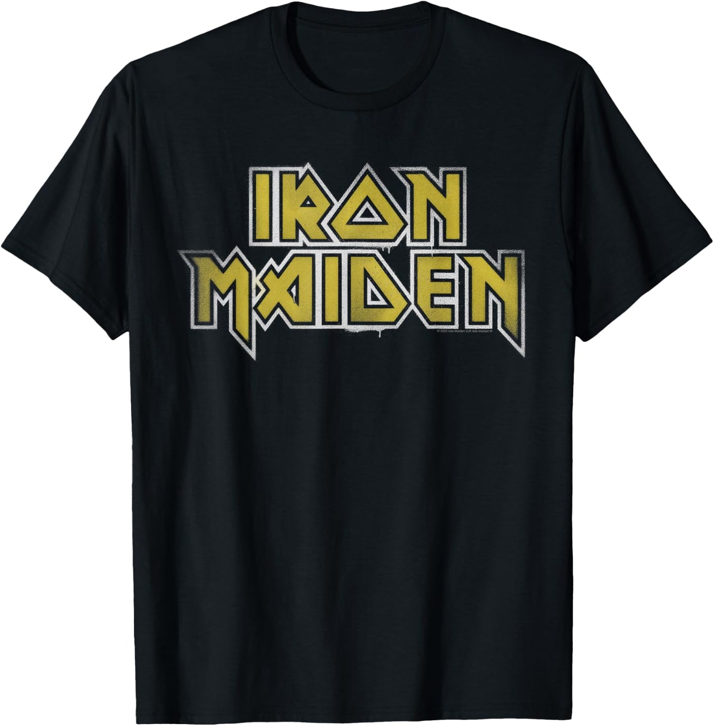 Iron Maiden - Tour Logo T-Shirt - T-Shirt | Black
