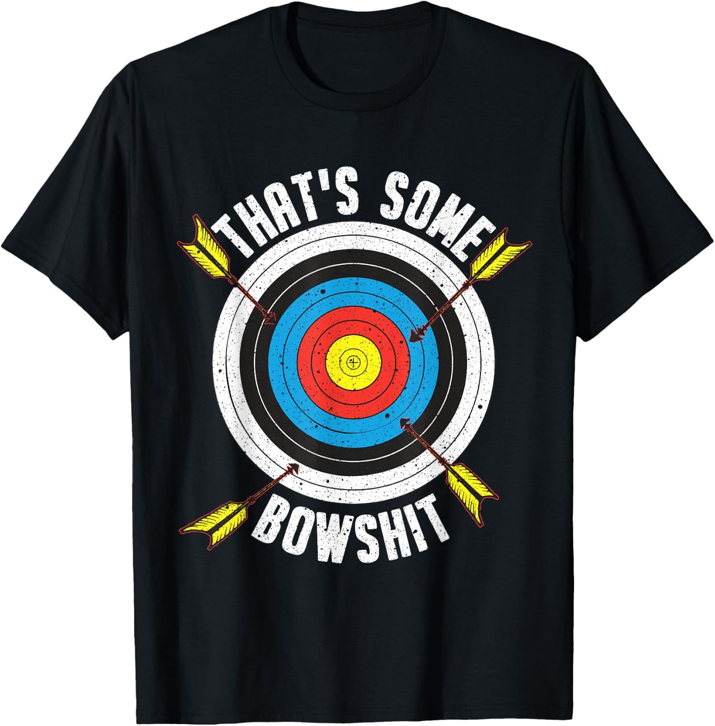 Funny Archery Design For Kids Men Women Archery Bow Archer T-Shirt - T-Shirt | Black