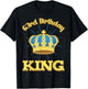 63rd Birthday King Celebration Royal Theme 10 Bday Party T-Shirt - T-Shirt | Black