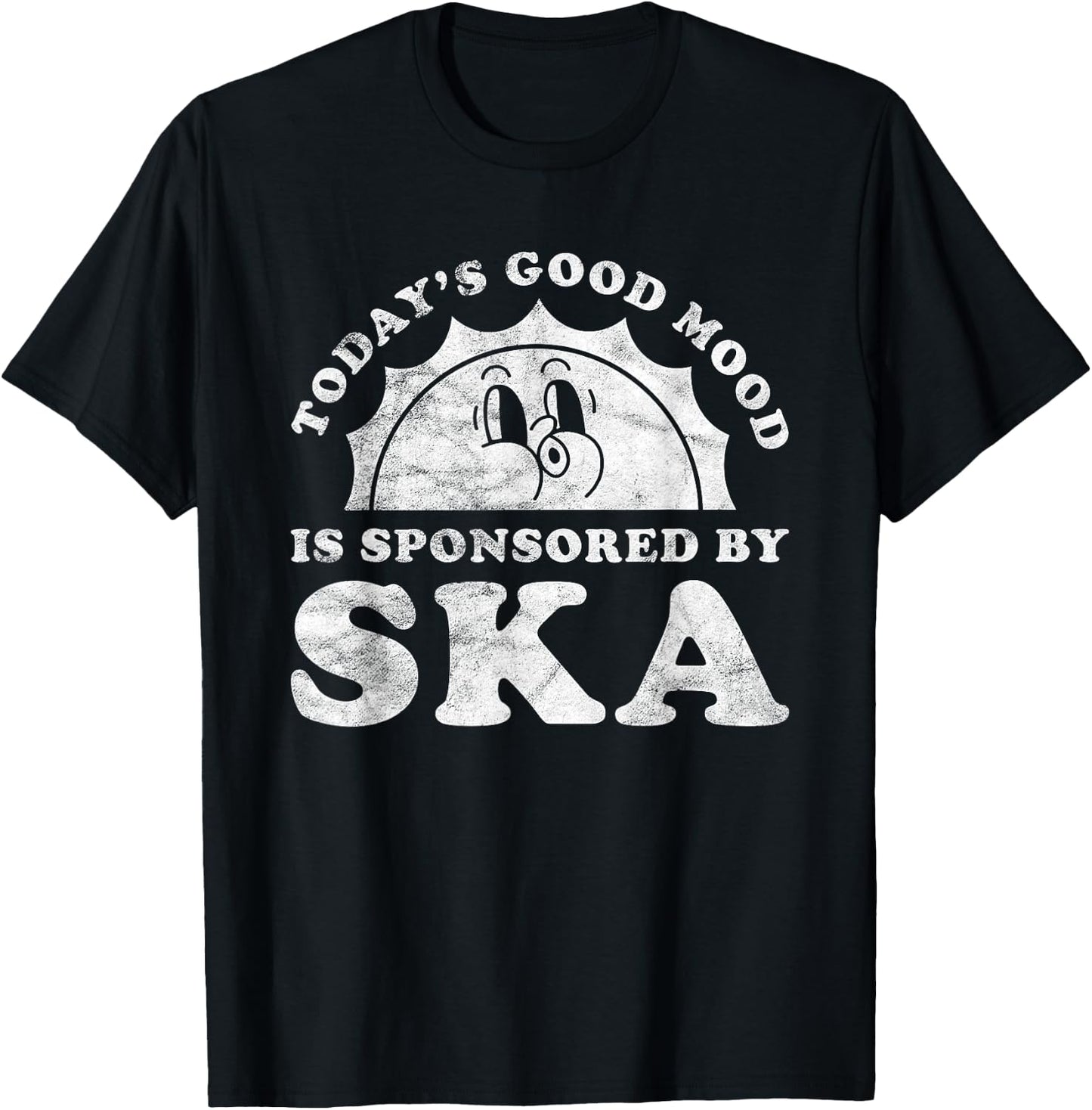 Funny Cute Retro Vintage Ska Music T-Shirt - T-Shirt | Black