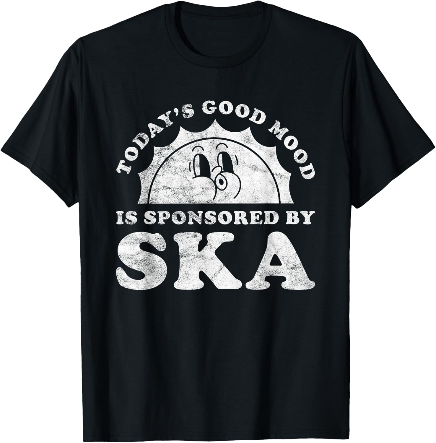 Funny Cute Retro Vintage Ska Music T-Shirt - T-Shirt | Black