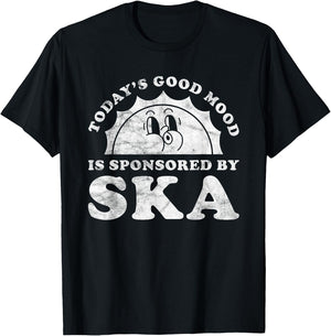 Funny Cute Retro Vintage Ska Music T-Shirt - T-Shirt | Black