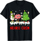 Neuro Crew Funny Christmas Neuro Nurse Brain Neurology Tech T-Shirt - T-Shirt | Black