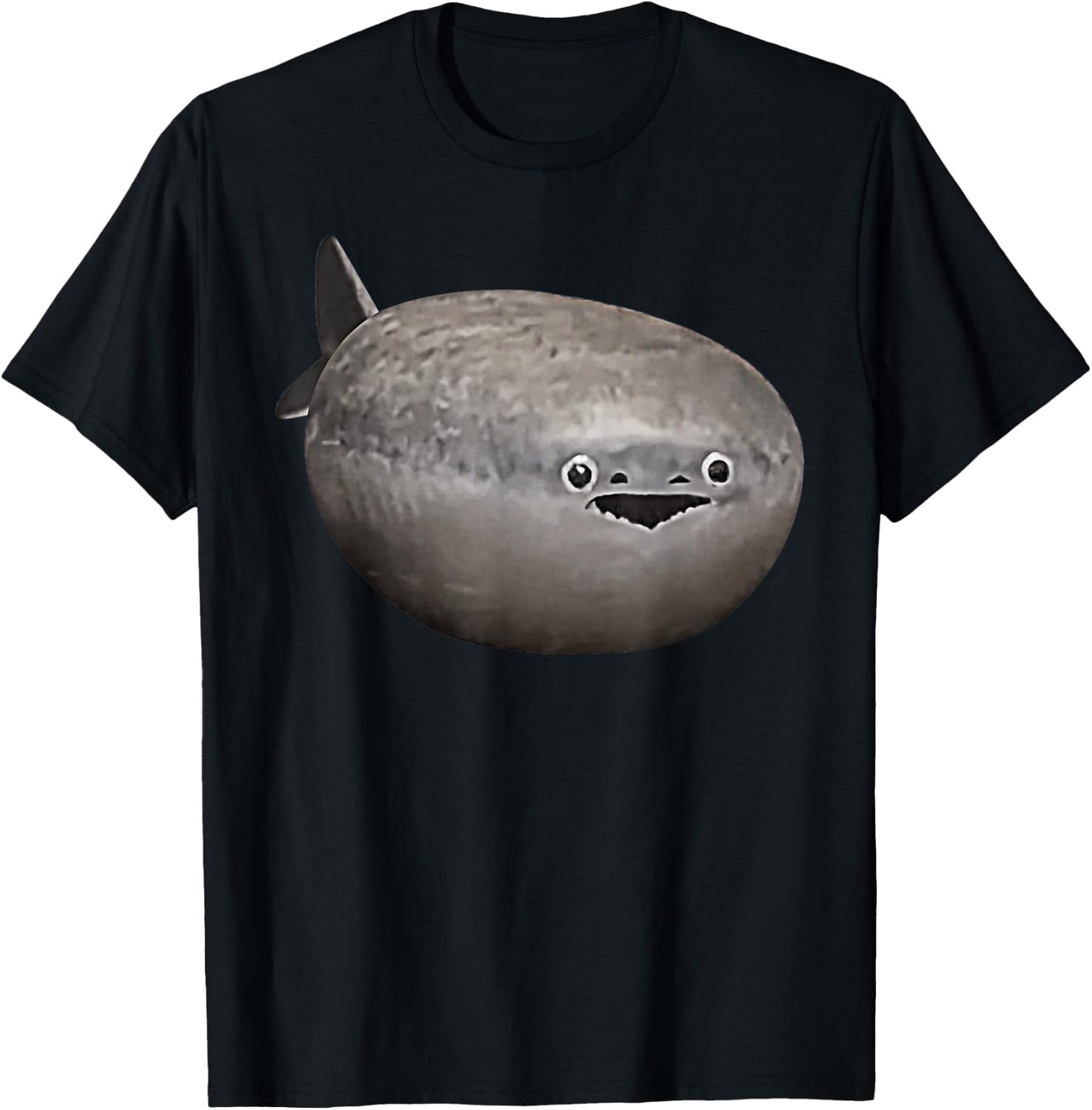 Sacabambaspis Fish Meme Realistic T-Shirt - T-Shirt | Black