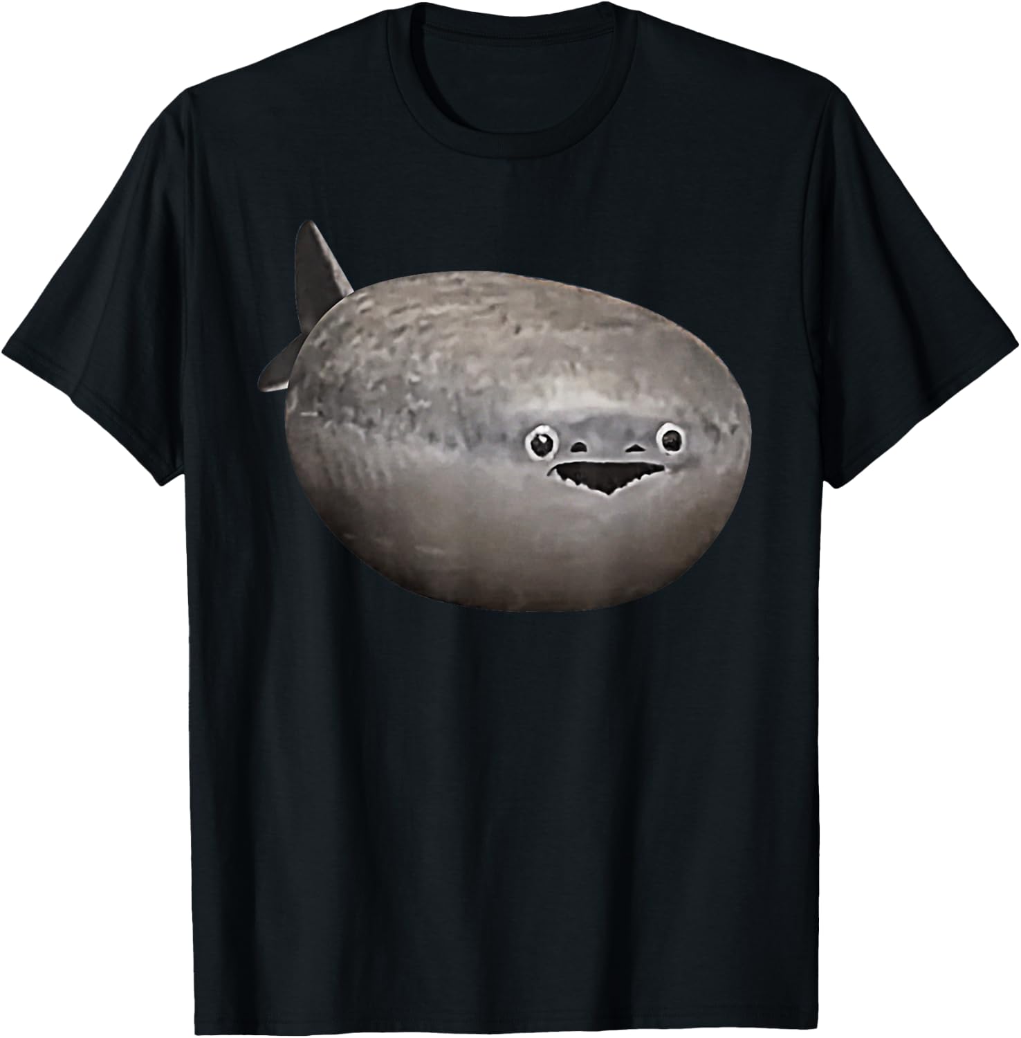 Sacabambaspis Fish Meme Realistic T-Shirt - T-Shirt | Black