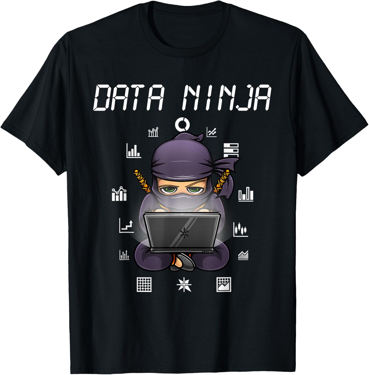 Funny Data Analyst Software Engineering Scientist T-Shirt - T-Shirt | Black
