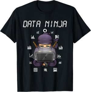 Funny Data Analyst Software Engineering Scientist T-Shirt - T-Shirt | Black