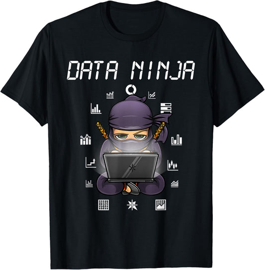 Funny Data Analyst Software Engineering Scientist T-Shirt - T-Shirt | Black