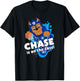 PAW Patrol Aqua Pups Chase on The Case T-Shirt - T-Shirt | Black