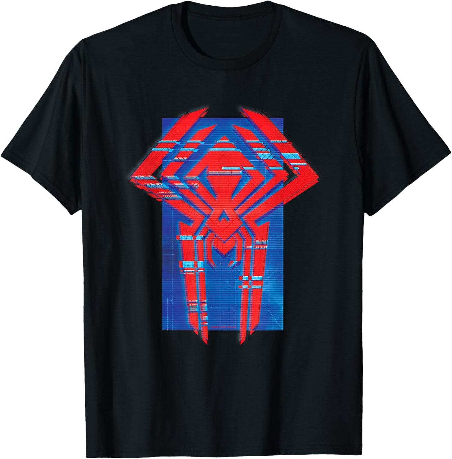 Marvel Spider-Man: Across The Spider-Verse 2099 Icon Icon T-Shirt - T-Shirt | Black