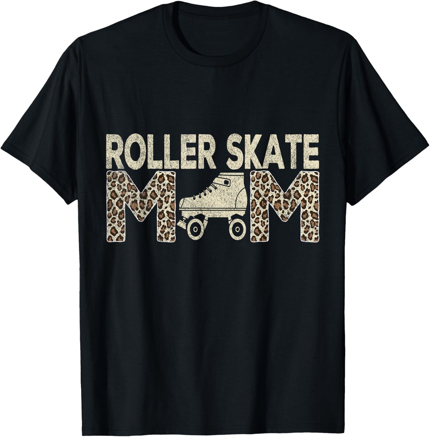Funny Roller Skate Mom Roller Skater Mom Roller Skating T-Shirt - T-Shirt | Black