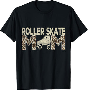 Funny Roller Skate Mom Roller Skater Mom Roller Skating T-Shirt - T-Shirt | Black