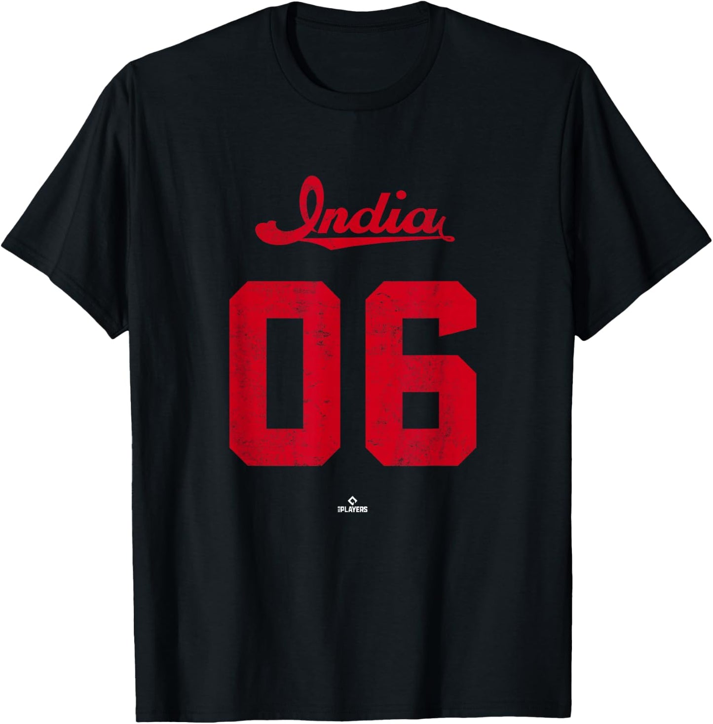 Jonathan India 06 Jonathan India Cincinnati MLBPA T-Shirt - T-Shirt | Black