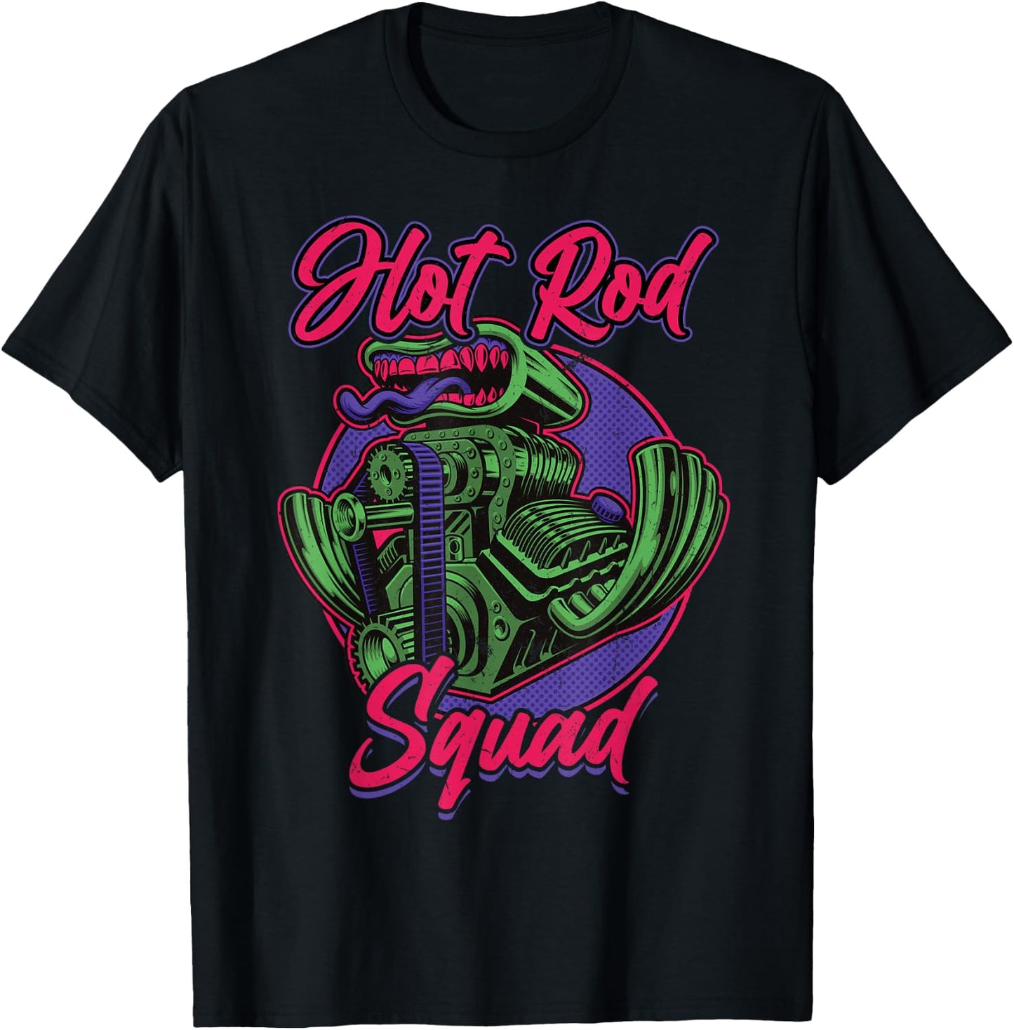 Hot Rod Squad T-Shirt - T-Shirt | Black